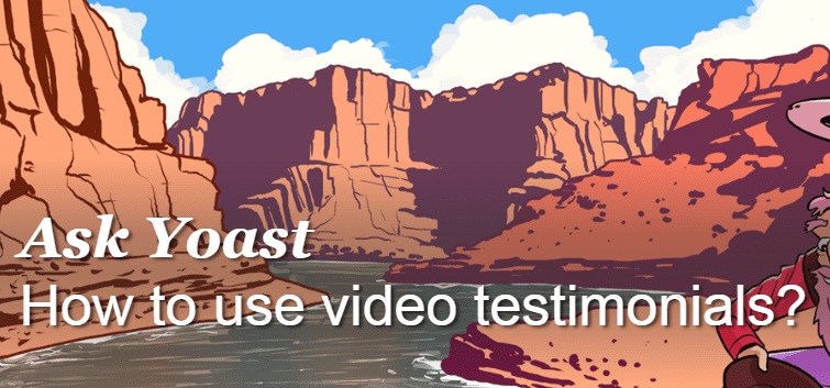 Pregunta: ¿Cómo usar testimonios en video?